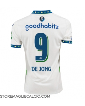 PSV Eindhoven Luuk de Jong #9 Maglia Gara Terza Repliche 2024-25 Maniche Corte